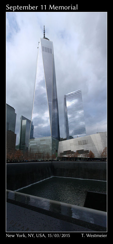 September 11 Memorial Site, New York, USA