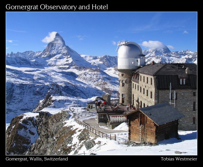 Gornergrat Observatory and Hotel