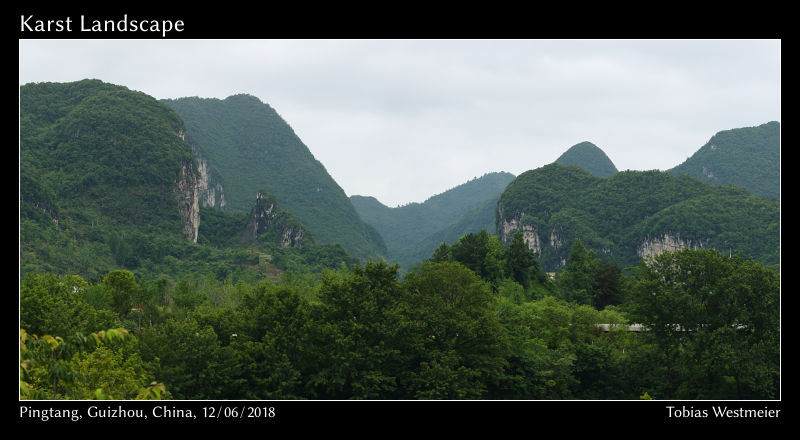 Karst Landscape, Pingtang, Guizhou, China