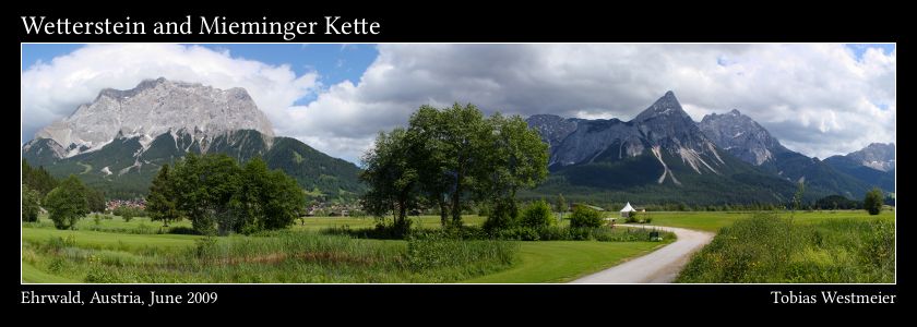 Wetterstein and Mieminger Kette