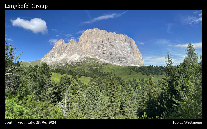 Langkofel Group, South Tyrol, Italy