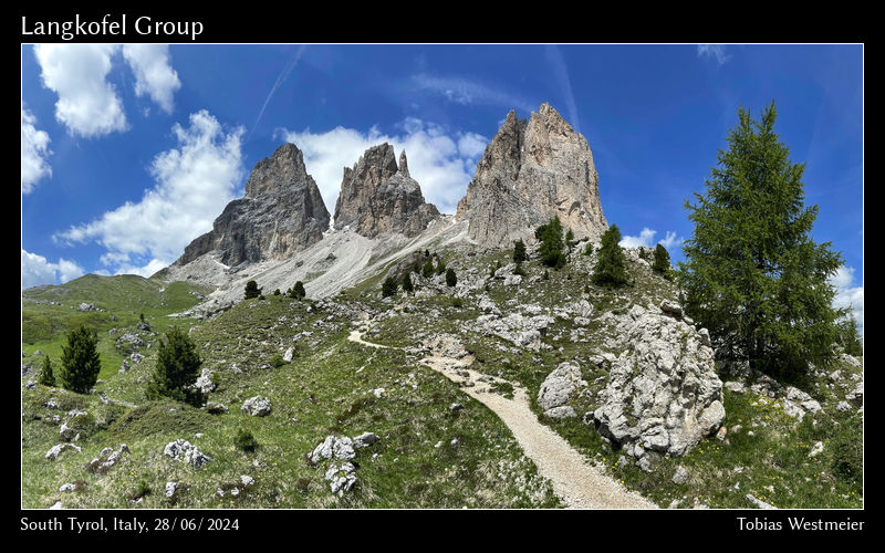 Langkofel Group, South Tyrol, Italy