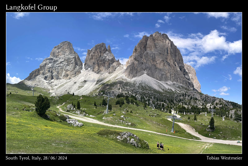 Langkofel Group, South Tyrol, Italy