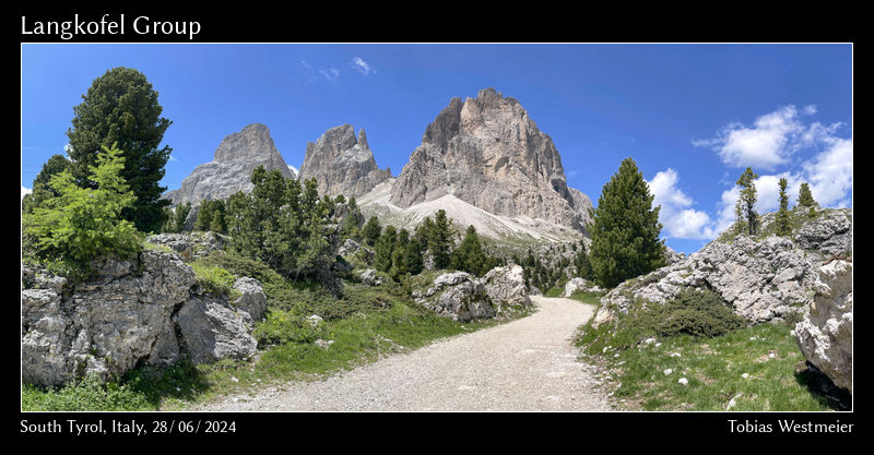 Langkofel Group, South Tyrol, Italy